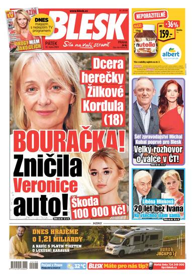 E-magazín BLESK - 16.8.2024 - CZECH NEWS CENTER a. s.