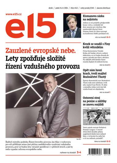 E-magazín e15 - 16.8.2024 - CZECH NEWS CENTER a. s.