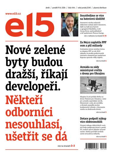 E-magazín e15 - 19.8.2024 - CZECH NEWS CENTER a. s.