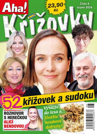 E-magazín AHA! Křížovky - 8/2024 - CZECH NEWS CENTER a. s.