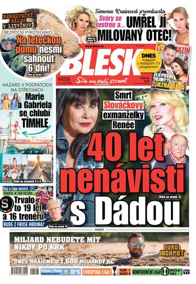 E-magazín BLESK - 23.8.2024 - CZECH NEWS CENTER a. s.