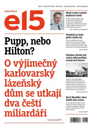 E-magazín e15 - 23.8.2024 - CZECH NEWS CENTER a. s.