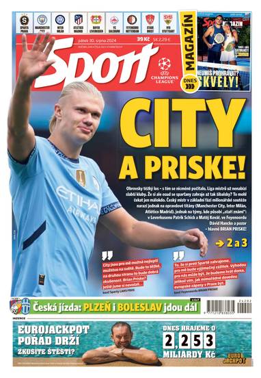 E-magazín Sport - 30.8.2024 - CZECH NEWS CENTER a. s.