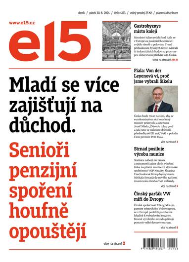 E-magazín e15 - 30.8.2024 - CZECH NEWS CENTER a. s.