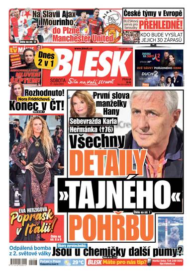 E-magazín BLESK - 31.8.2024 - CZECH NEWS CENTER a. s.