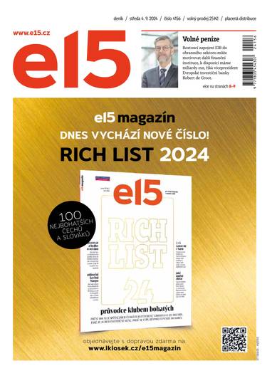 E-magazín e15 - 4.9.2024 - CZECH NEWS CENTER a. s.