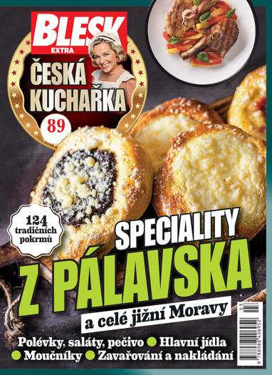 Kniha Česká kuchařka Speciality z Pálavska a celé jižní Moravy