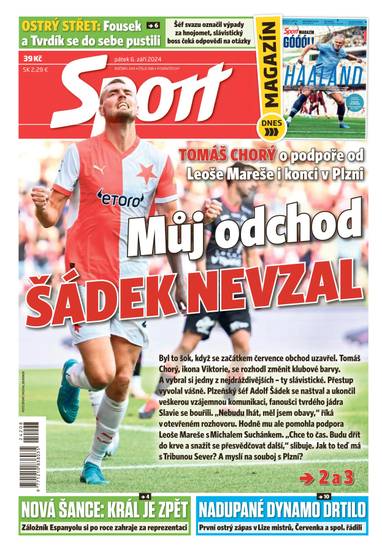 E-magazín Sport - 6.9.2024 - CZECH NEWS CENTER a. s.