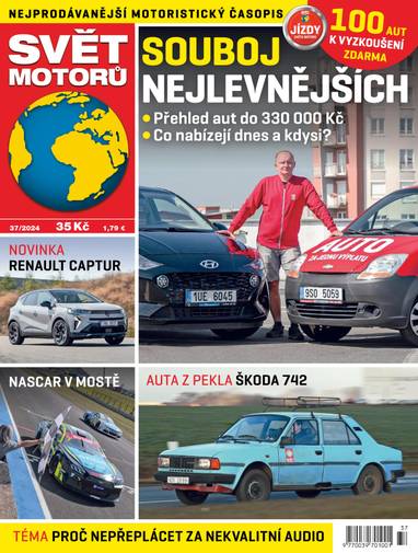 E-magazín SVĚT MOTORŮ - 37/2024 - CZECH NEWS CENTER a. s.