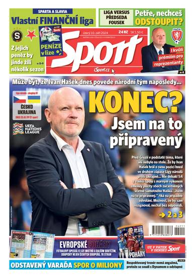 E-magazín Sport - 10.9.2024 - CZECH NEWS CENTER a. s.