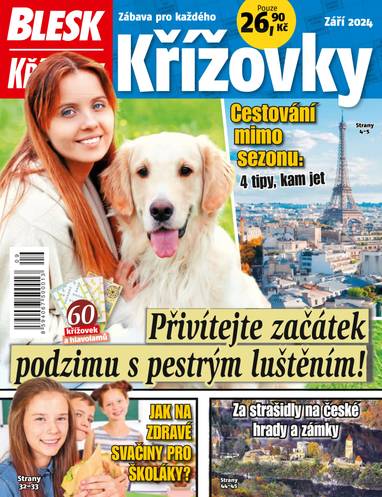 E-magazín BLESK KŘÍŽOVKY - 9/2024 - CZECH NEWS CENTER a. s.