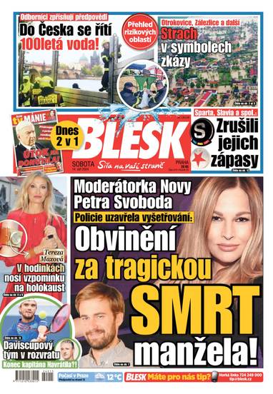 E-magazín BLESK - 14.9.2024 - CZECH NEWS CENTER a. s.