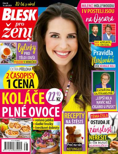 E-magazín BLESK pro ženy - 38/2024 - CZECH NEWS CENTER a. s.