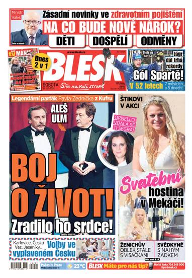 E-magazín BLESK - 21.9.2024 - CZECH NEWS CENTER a. s.