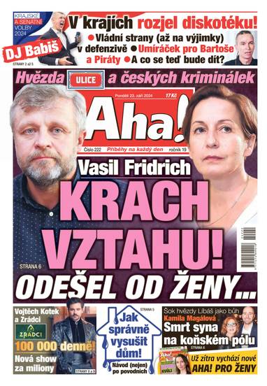 E-magazín Aha! - 23.9.2024 - CZECH NEWS CENTER a. s.