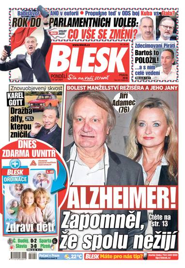 E-magazín BLESK - 23.9.2024 - CZECH NEWS CENTER a. s.