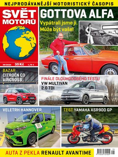 E-magazín SVĚT MOTORŮ - 39/2024 - CZECH NEWS CENTER a. s.