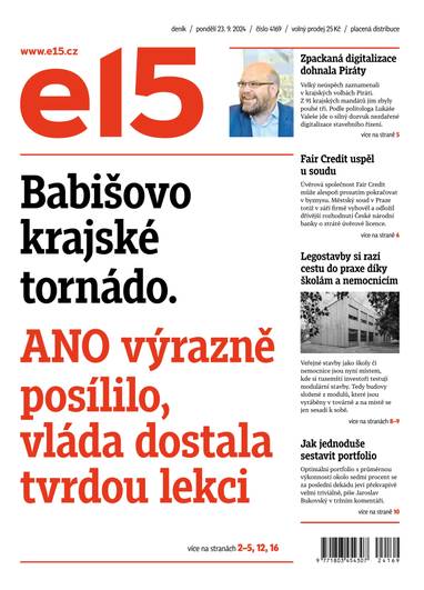 E-magazín e15 - 23.9.2024 - CZECH NEWS CENTER a. s.