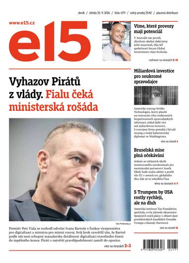 E-magazín e15 - 25.9.2024 - CZECH NEWS CENTER a. s.