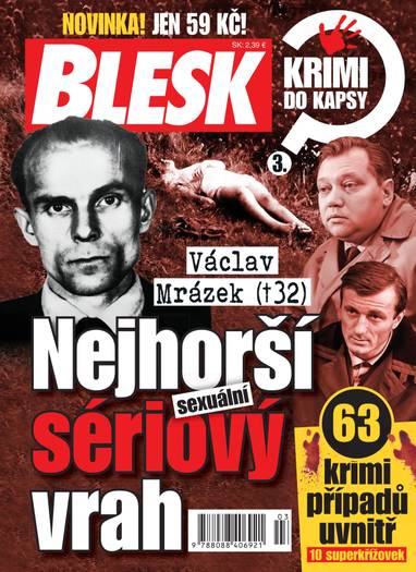 Kniha Blesk krimi do kapsy 3/2024