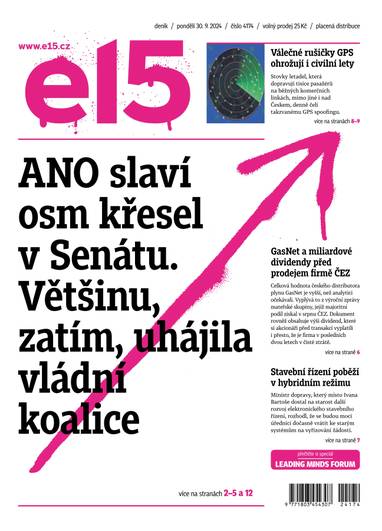 E-magazín e15 - 30.9.2024 - CZECH NEWS CENTER a. s.