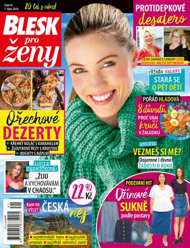 E-magazín BLESK pro ženy - 41/2024 - CZECH NEWS CENTER a. s.