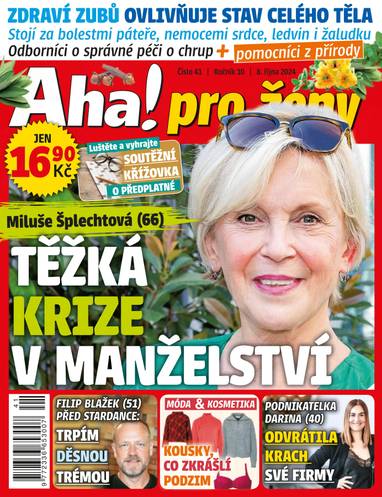 E-magazín Aha! pro ženy - 41/2024 - CZECH NEWS CENTER a. s.