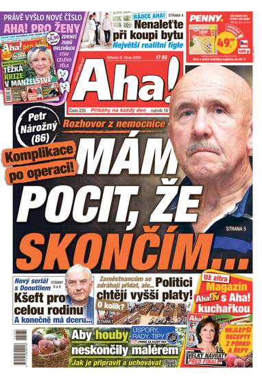 E-magazín Aha! - 9.10.2024 - CZECH NEWS CENTER a. s.