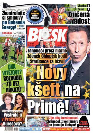 E-magazín BLESK - 15.10.2024 - CZECH NEWS CENTER a. s.