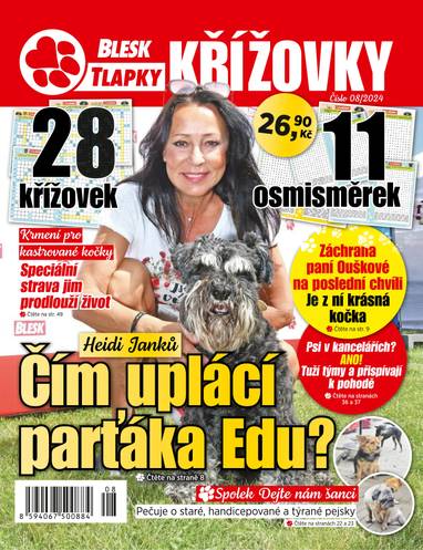 E-magazín BLESK TLAPKY KŘÍŽOVKY - 8/2024 - CZECH NEWS CENTER a. s.