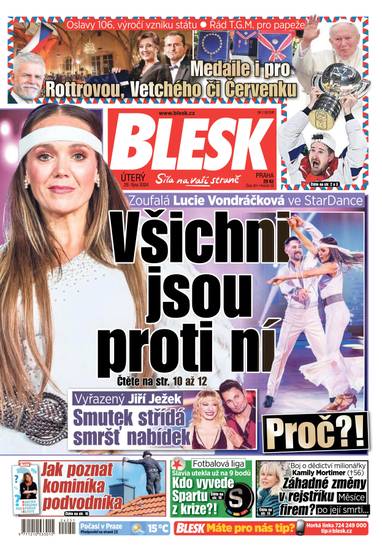 E-magazín BLESK - 29.10.2024 - CZECH NEWS CENTER a. s.