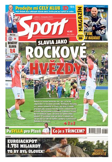 E-magazín Sport - 1.11.2024 - CZECH NEWS CENTER a. s.