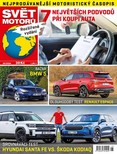 E-magazín SVĚT MOTORŮ - 45/2024 - CZECH NEWS CENTER a. s.