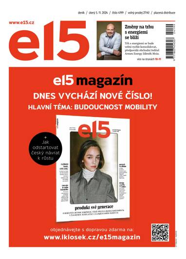 E-magazín e15 - 5.11.2024 - CZECH NEWS CENTER a. s.