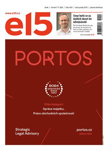 E-magazín e15 - 7.11.2024 - CZECH NEWS CENTER a. s.