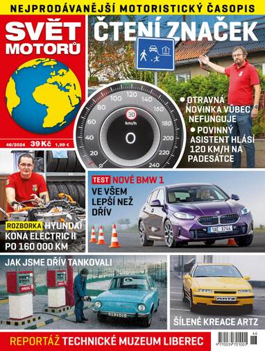 E-magazín SVĚT MOTORŮ - 46/2024 - CZECH NEWS CENTER a. s.