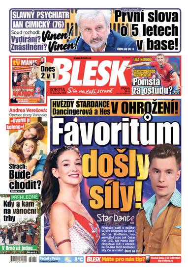 E-magazín BLESK - 16.11.2024 - CZECH NEWS CENTER a. s.