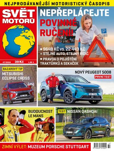 E-magazín SVĚT MOTORŮ - 47/2024 - CZECH NEWS CENTER a. s.