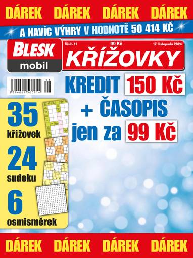 E-magazín BLESKmobil KŘÍŽOVKY - 11/2024 - CZECH NEWS CENTER a. s.