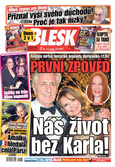 E-magazín BLESK - 30.11.2024 - CZECH NEWS CENTER a. s.