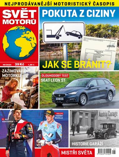 E-magazín SVĚT MOTORŮ - 49/2024 - CZECH NEWS CENTER a. s.