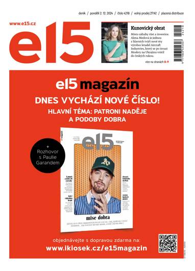 E-magazín e15 - 2.12.2024 - CZECH NEWS CENTER a. s.