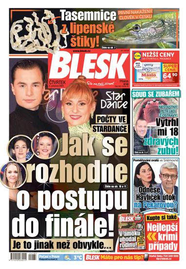 E-magazín BLESK - 5.12.2024 - CZECH NEWS CENTER a. s.