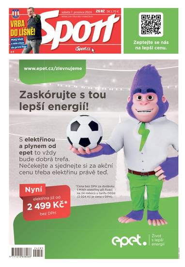 E-magazín Sport - 7.12.2024 - CZECH NEWS CENTER a. s.