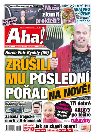 E-magazín Aha! - 10.12.2024 - CZECH NEWS CENTER a. s.