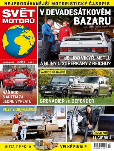 E-magazín SVĚT MOTORŮ - 51-52/2024 - CZECH NEWS CENTER a. s.