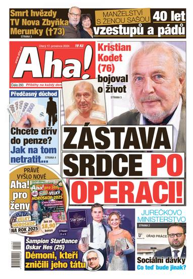 E-magazín Aha! - 17.12.2024 - CZECH NEWS CENTER a. s.