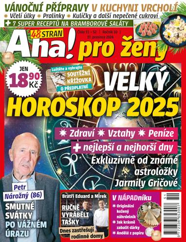 E-magazín Aha! pro ženy - 51-52/2024 - CZECH NEWS CENTER a. s.