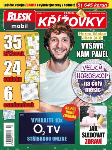 E-magazín BLESKmobil KŘÍŽOVKY - 12/2024 - CZECH NEWS CENTER a. s.