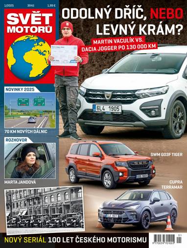 E-magazín SVĚT MOTORŮ - 1/2025 - CZECH NEWS CENTER a. s.